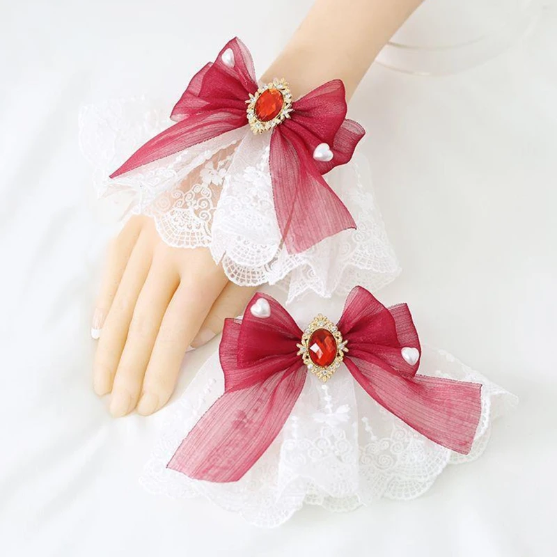 New Multi-functional Bowknot Wristband Lovely Headdress Bracelet