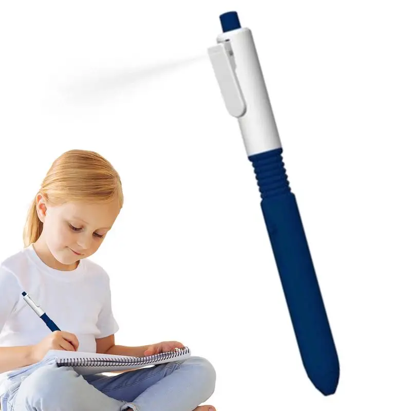 Забавная розыгрыш 2 в 1, выдвижная игрушка для снятия стресса, детская ручка, одобренная для родителей, водная игрушка, ручка-распылитель воды, подарок «Снова в школу»