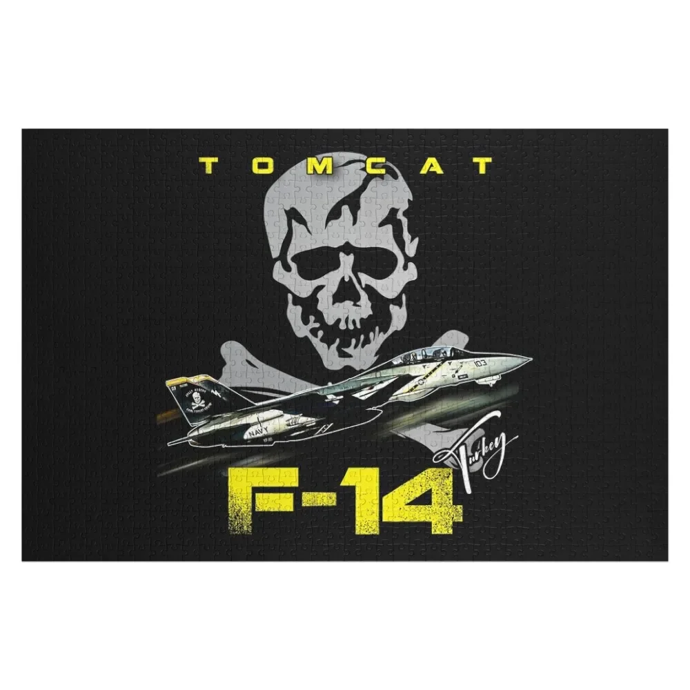 

F-14 Tomcat Fighterjet Jigsaw Puzzle Personalised Name With Photo Personalized Gifts Novel Toys For Children 2022 Puzzle