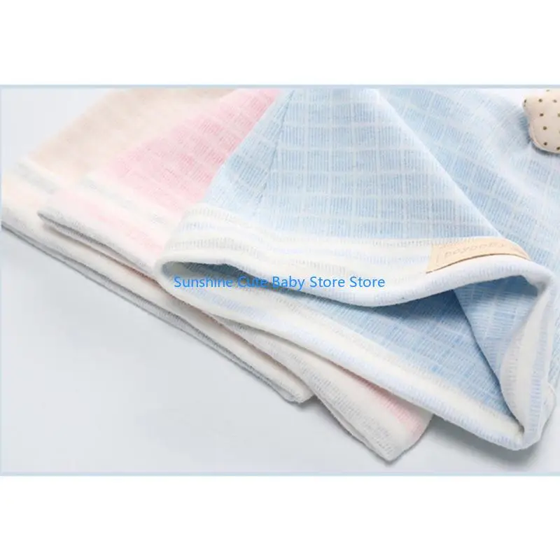 

C5AF Toddler Boys Girls Spring Summer Turban Baby Soft Cotton Beanie Cap Hat