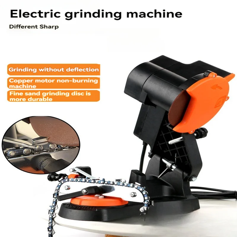 4800RPM Electric Grinding Wheel Saw Chain Grinding Machine 85W Bench Chainsaw Sharpener Gasoline Saw File