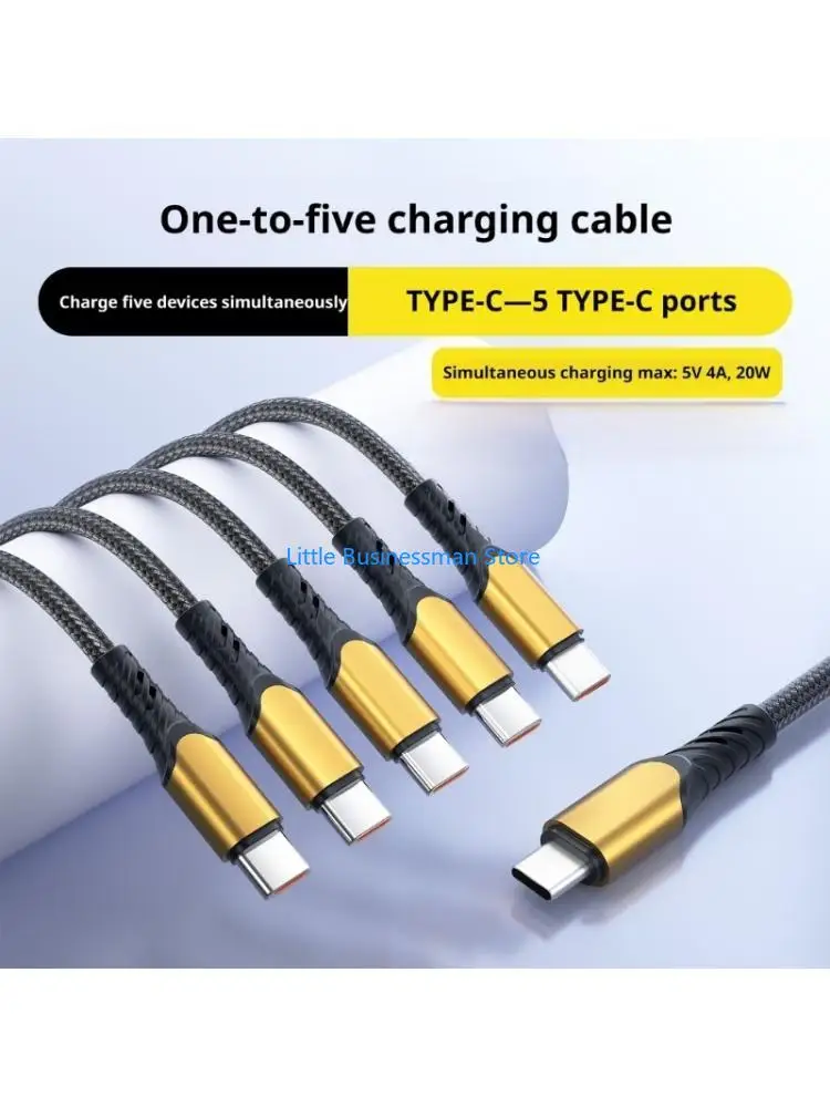 Several-Device Charging Cable Spliter Cord with Shared Power Distribution M76A
