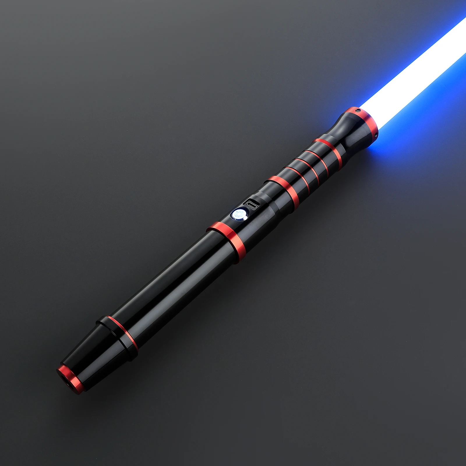 DamienSaber Force Heavy Dueling Xeno3.0 Bluetooth Lightsaber Infinite Color Changing with 34 Sound Fonts Sensitive Smooth Swing