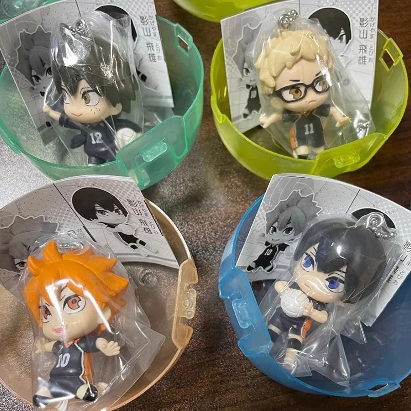 TOMY Echte 4-delige Gashapon  UAB Jobsキ!! Anime Figuur Speelgoed Voor Kinderen Gift Collectible Model Ornamenten