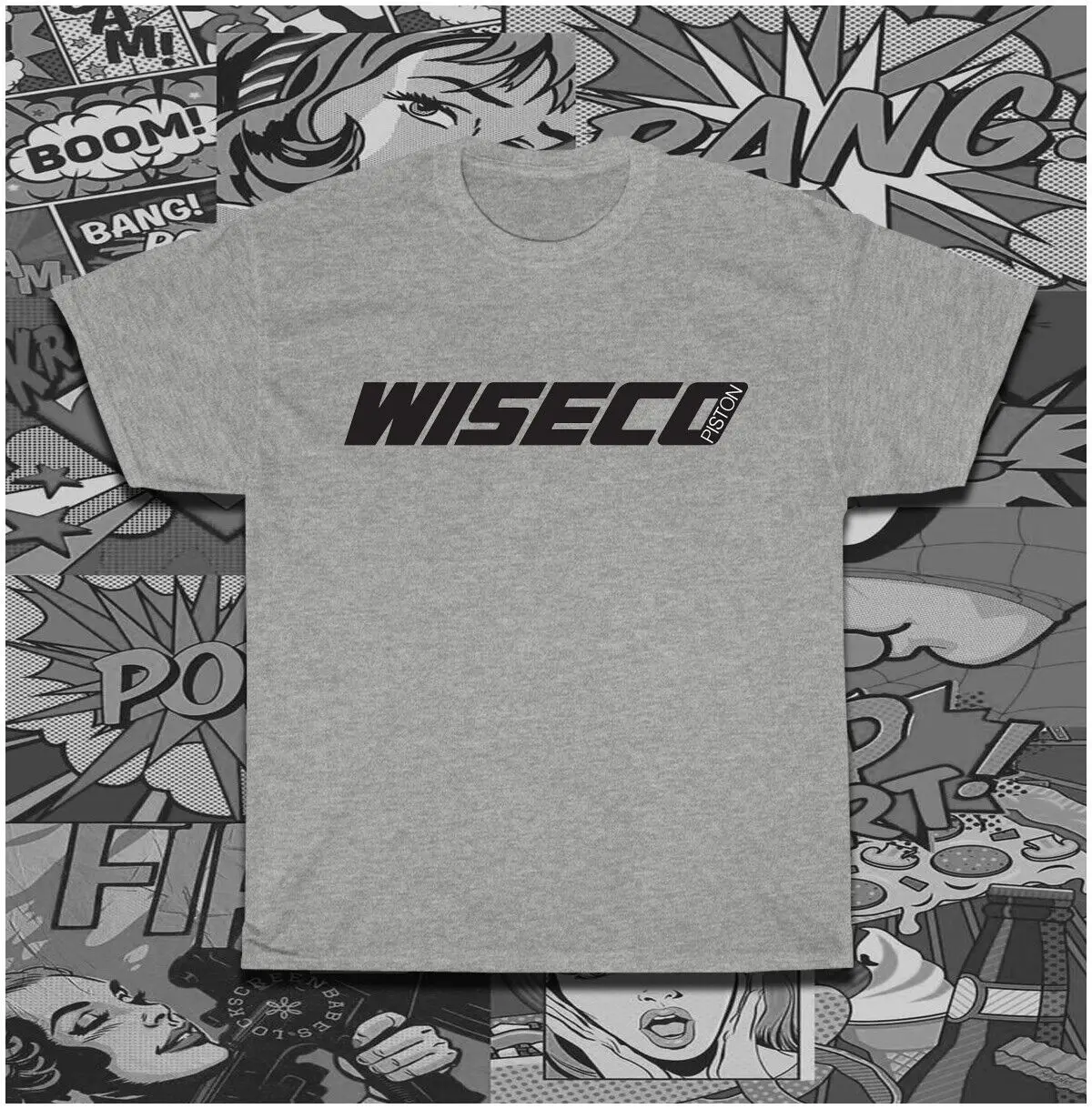 New Wiseco Piston Racing Logo T Shirt American Size S 5XL