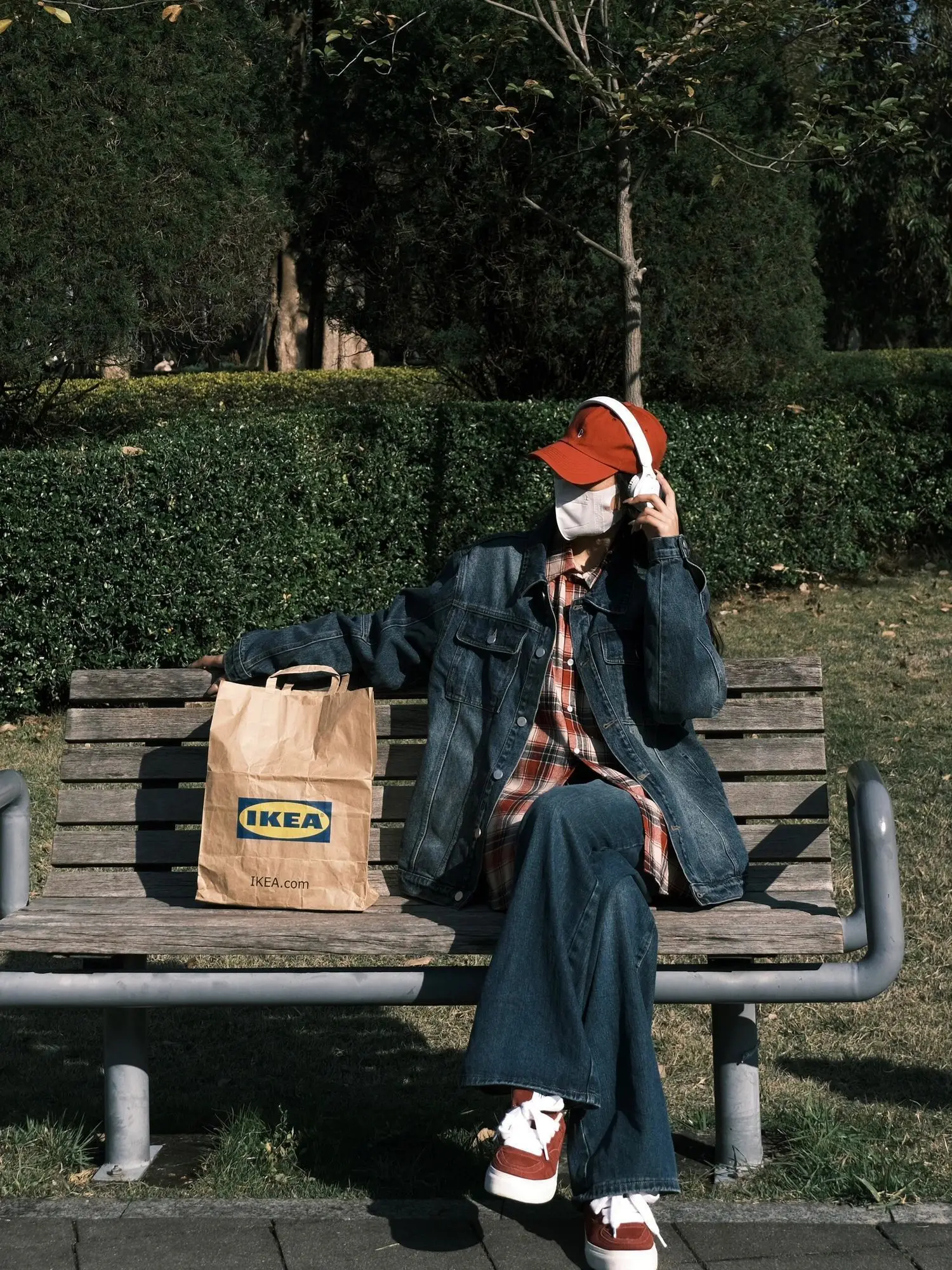 Denim Coat Brown Color Womens Spring Youth Tweed Belted Matching Festival Layered French Style Lacework Sashes Raglan Jackets BF