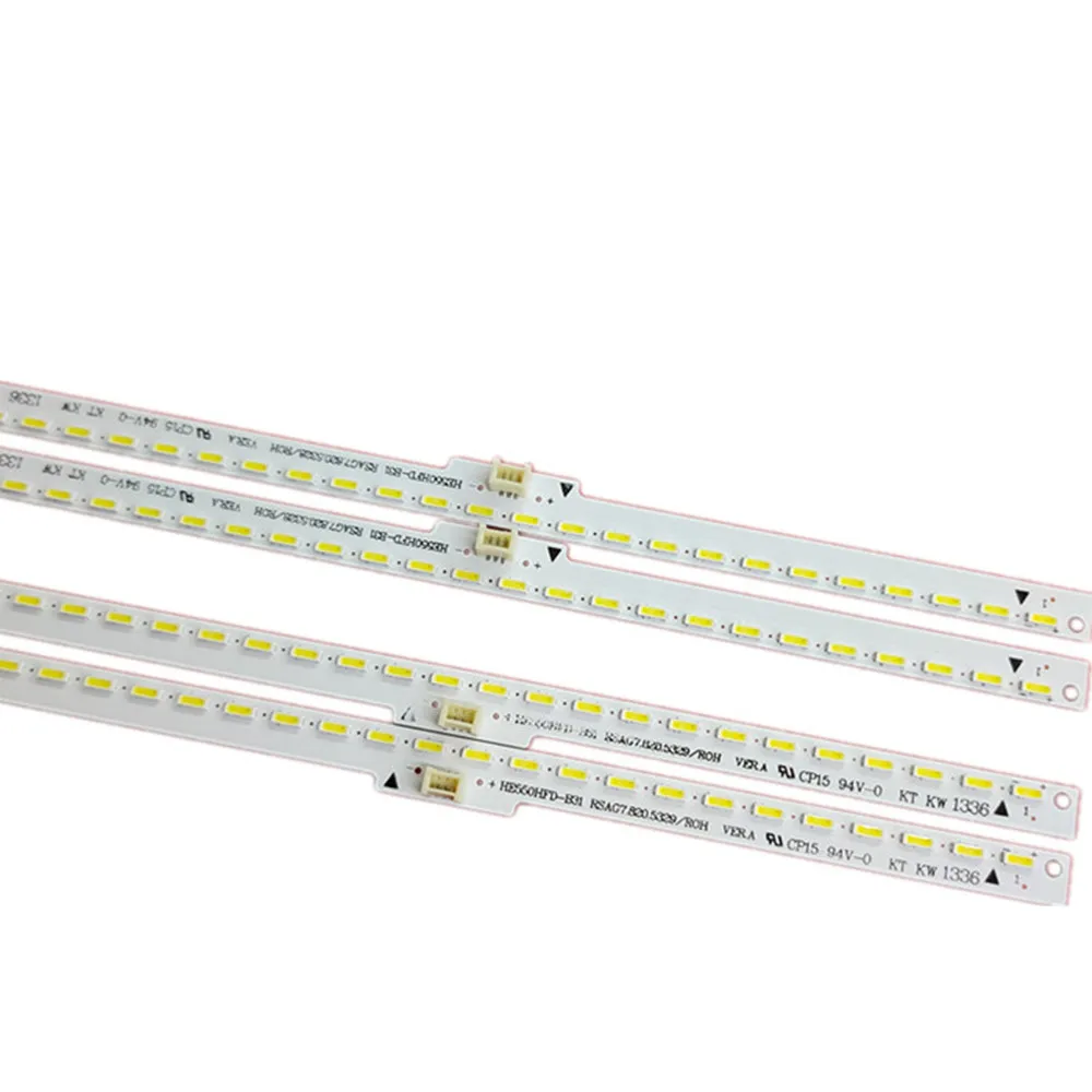 

LED backlight strip 54 lamp For LED55K600 LED55K600X3D LED55K610X3D LED55EC630JD RSAG7.820.5328 RSAG7.820.5329 HE550HFD-B31