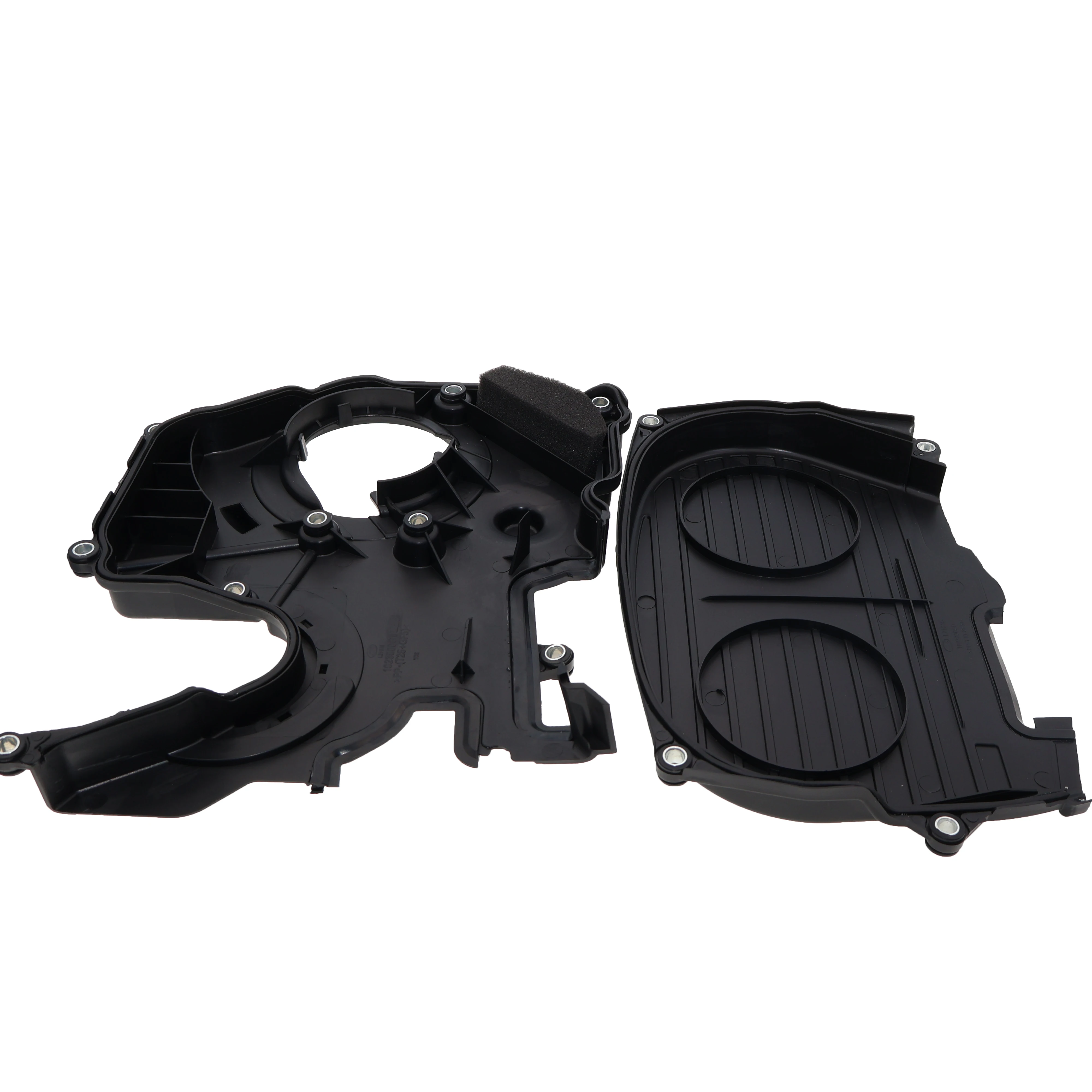 2 PCS CAPQX A Set Engine Timing Belt Lid Cover Shell For JAC Rein 2.0/2.4 S5 2.0 Engine Timing Cover 1023700GB 1023500GB