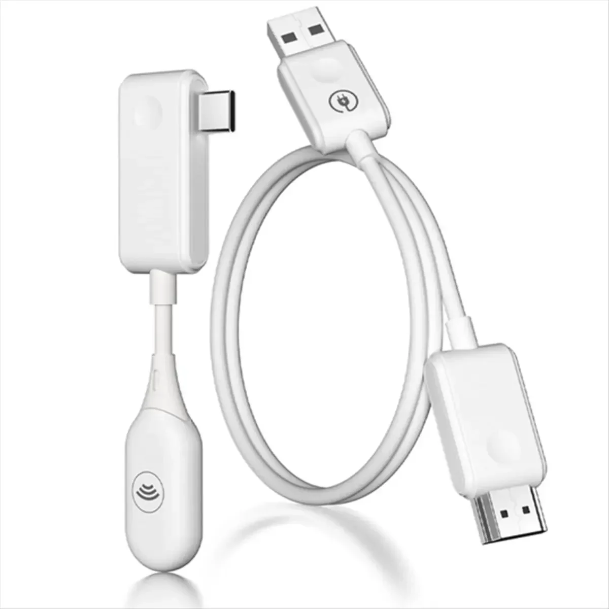 Wireless Transmitter Receiver Extender Kit 30M/164FT Wireless Display Dongle for TV Camera Streaming Projector Video Transmissio