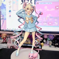 Anime Figure Original Art Needy Girl Overdose Super Cute Ame‑chan 2D Style Desktop Ornament Model Girl Birthday Gift