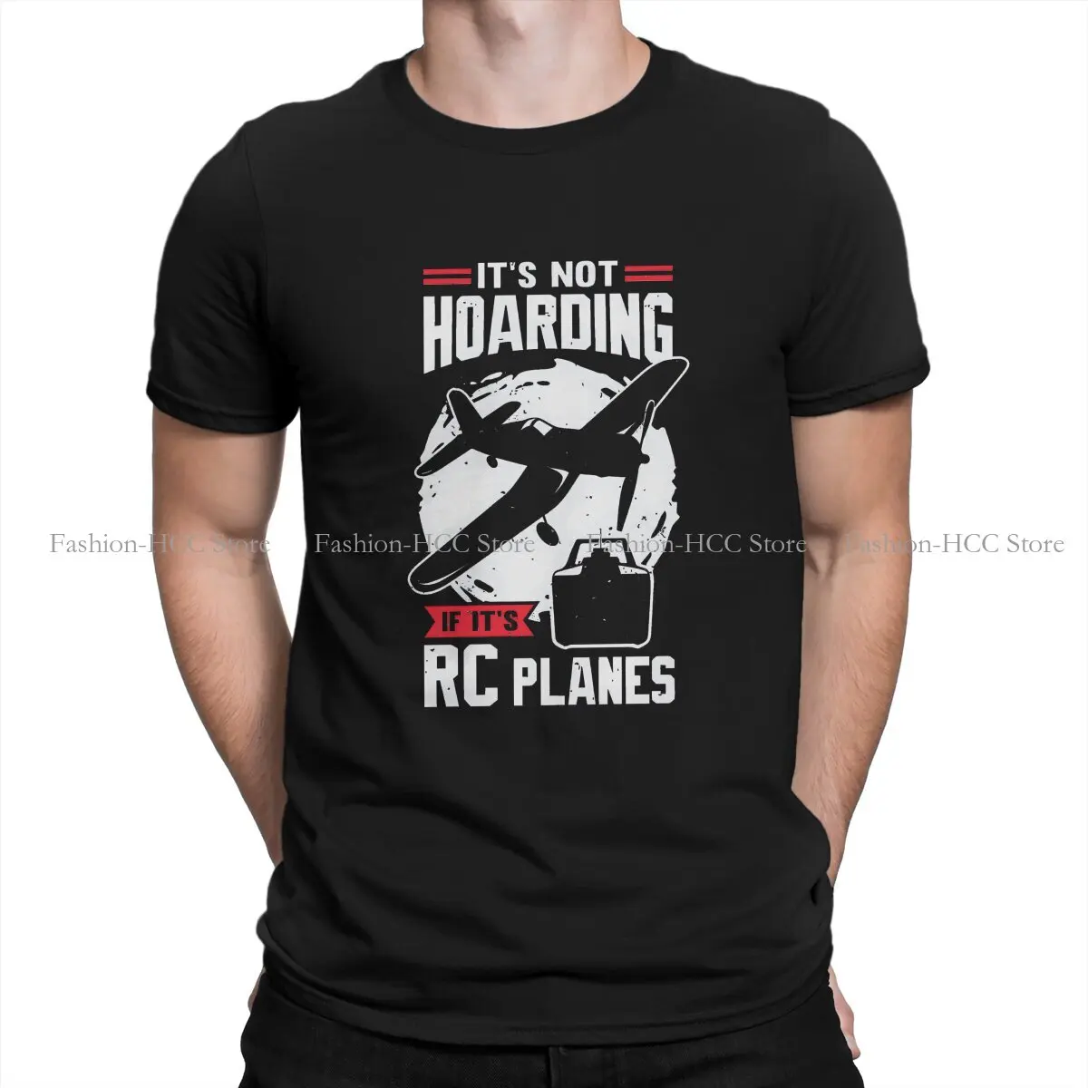 

It's Not Hoarding Unique Polyester TShirt Airplane Model Top Quality New Design Graphic T Shirt Stuff