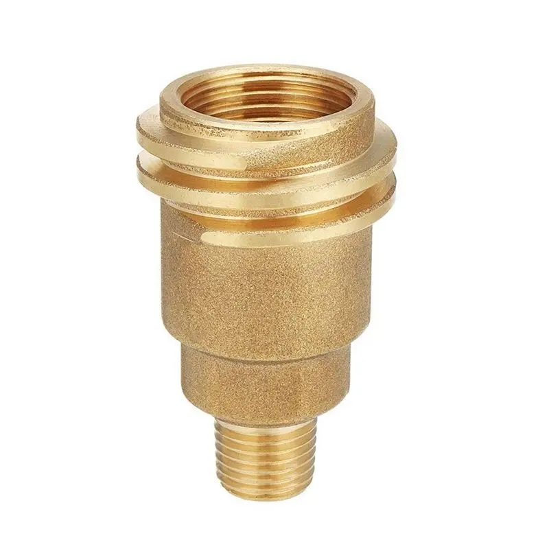 

QCC1 Nut Propane Gas Fitting Hose Adapter With 1/4Inch Male Pipe Thread Propane Quick Connect Fittings Propane Adapter-AB52