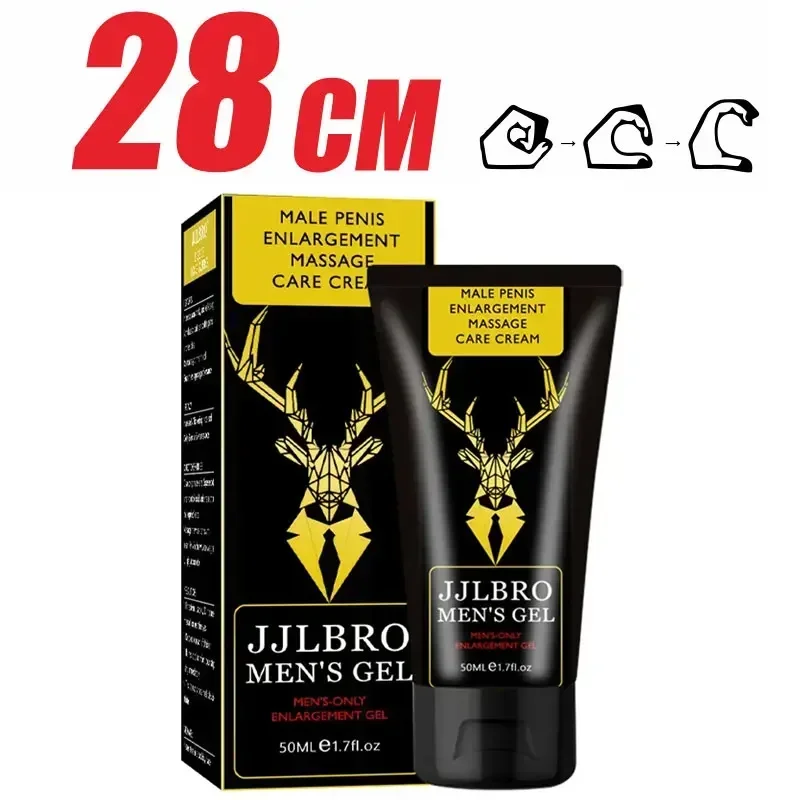 Penis Enlargement Gel Big Dick Increase Lasting Erection Ejaculation Sex Delay Cream for Men Power Penile Enlarger Products 18+