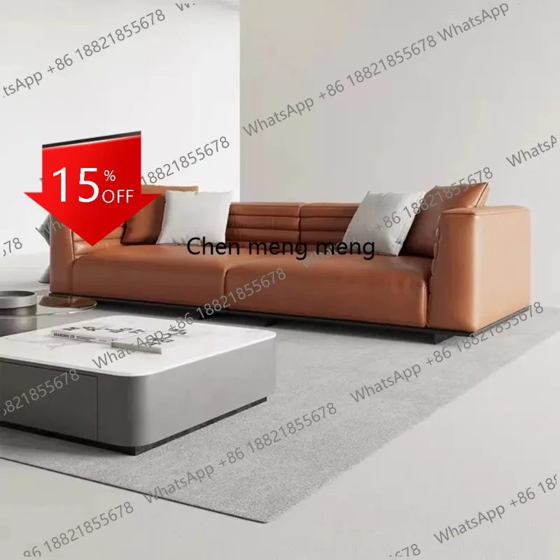 

M85 Elevaterr Chic Italian Leather Sofa Stylish Modern Minimalist Look A Luxurious Living Experience Mueble Furniture