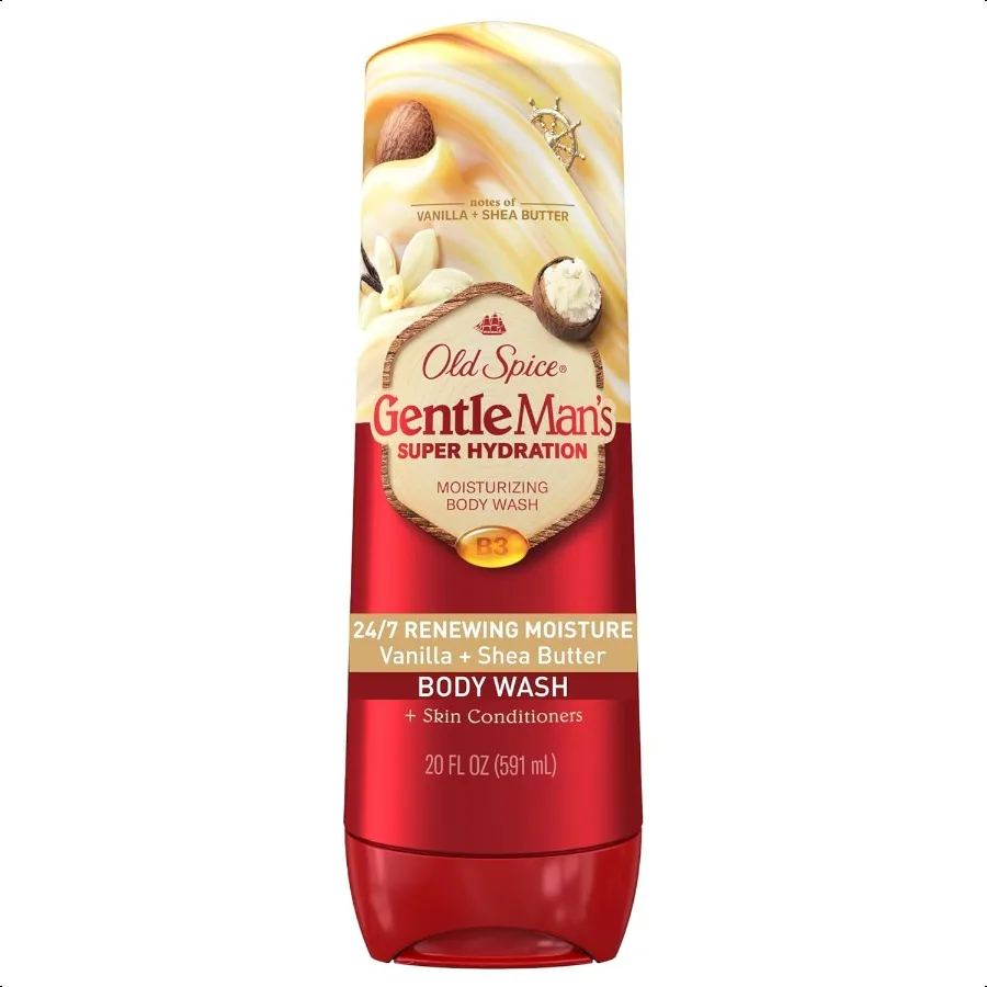 

Old Spice Body Wash GentleMans er Hydration for Men 24 7 Renewing Moisture Gentle on Skin with Skin Conditioners Vanilla + Shea