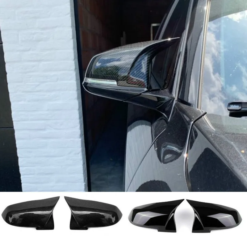 

For BMW 1 2 3 4 Series F20 F30 F31 F32 F36 2012 - UP 320i 328i 330d 335i M3 M4 Look Replacement style Carbon Fiber Mirror Cover