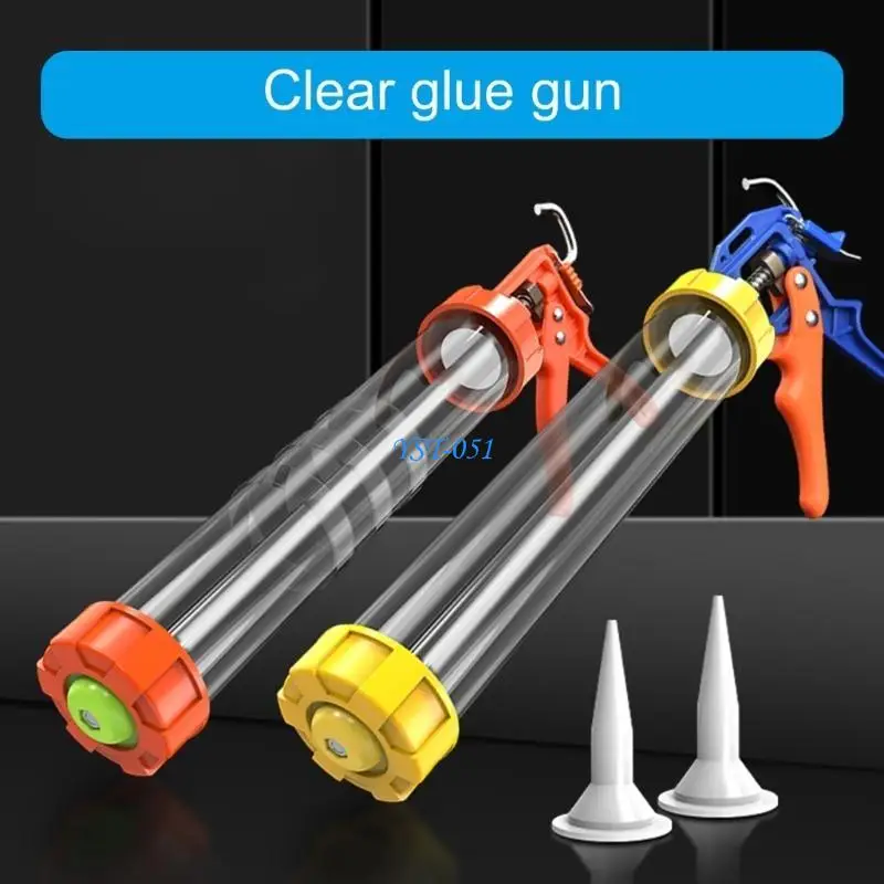 E15A Glues Guns Finishing Tool Manual Caulking Guns Glass Corner Seam Filling Construction Hand Tool
