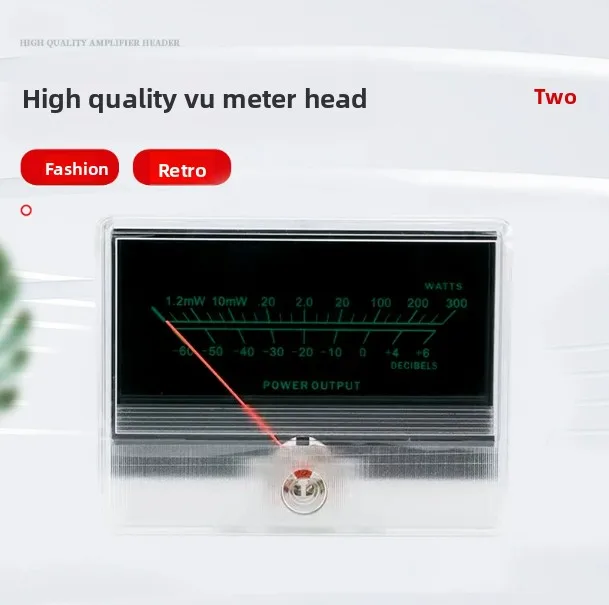 High precision VU level meter sound pressure amplifier DB bile machine audio meter TN-90 with backlight