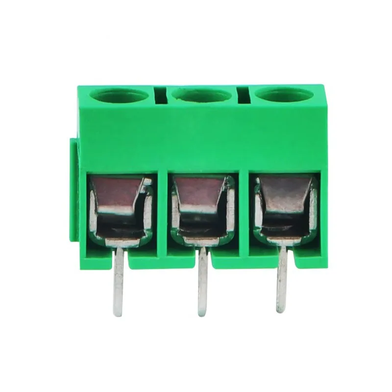 10 PCS KF301- 3P screw 5.0mm terminal block 3 Pin Spliceable pcb terminal block Connector KF301