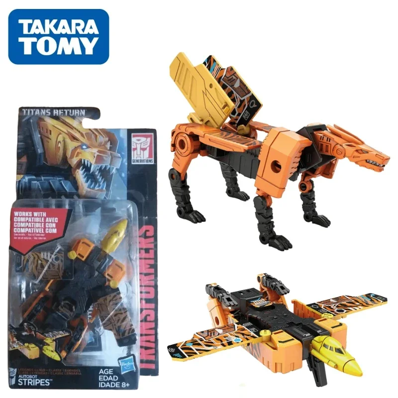 In Stock Takara Tomy Transformers G series titan return lg level stripes Robot Anime Action Model Toys Gift Figure