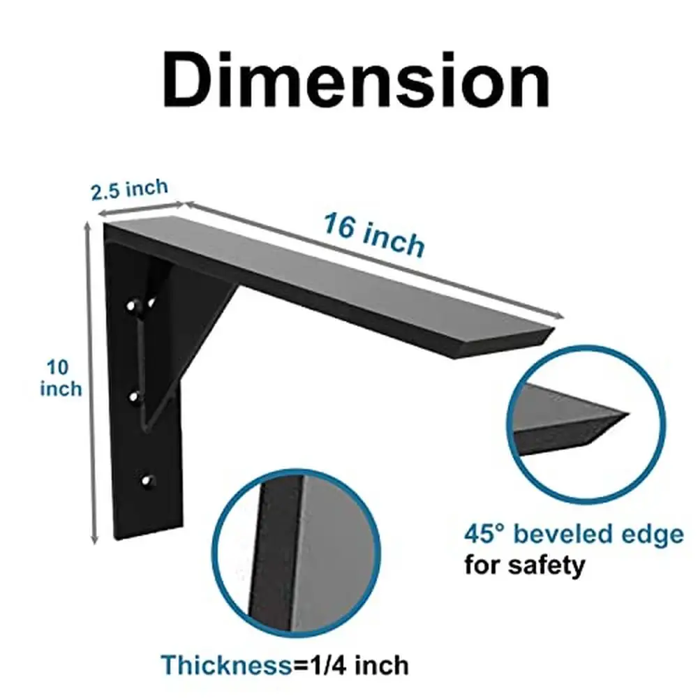 Heavy Duty Shelf Brackets 2 Pack 14