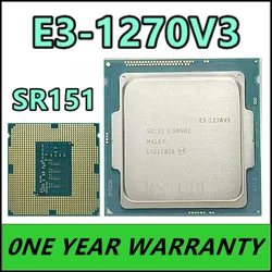 E3-1270 v3 E3-1270V3 E3 1270 v3 E3 1270v3 SR151 3.5 GHz Quad-Core Eight-Thread CPU Processor L2=1M L3=8M 80W LGA 1150