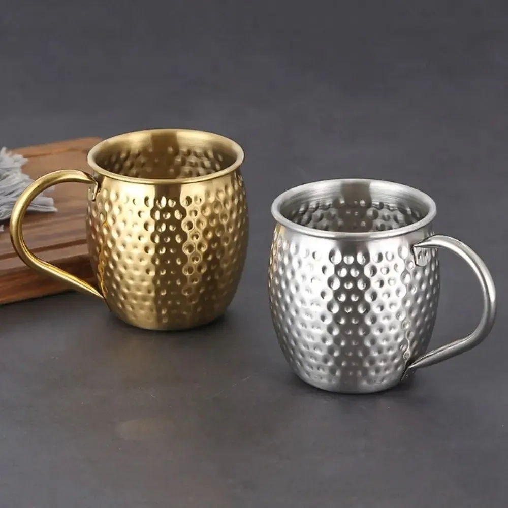 Creative 520ml Moscow Mule Mug Rust-proof Stainless Steel Beer Mug Easy To Clean Large Capacity Cold Drink Cup Coffee Cup view 5