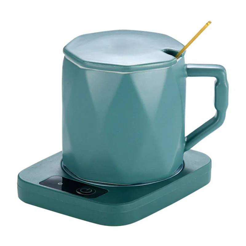 SANQ USB 전기 히터 컵 머그 워머 머그 워머 히터 웜 매트 항온 코스터 가정용 사무실 선물 간편 설치
