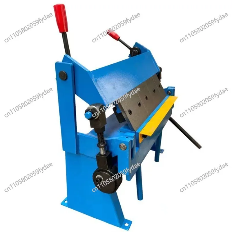 610 MM Manual Sheet Metal Bending Machine Micro Shearing Equipment Degrees Hemming Tools Suitable For Iron Copper Aluminum