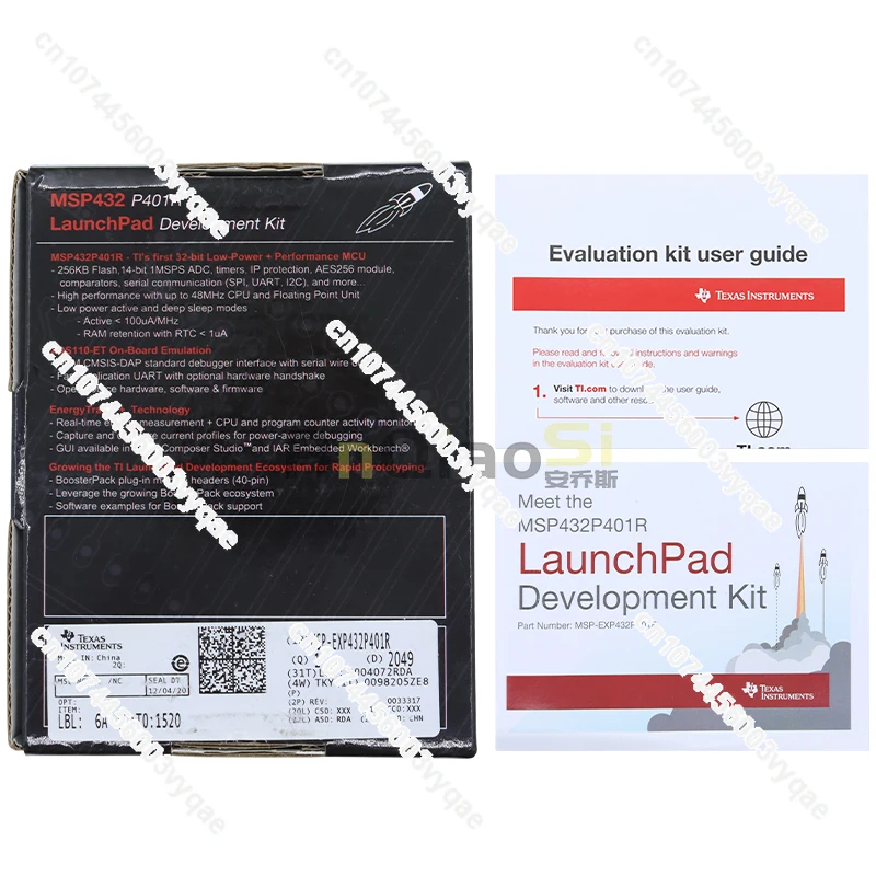 لوحة تطوير LaunchPad MSP-EXP432P401R لوحدة التحكم الدقيقة MSP432P401R SimpleLink