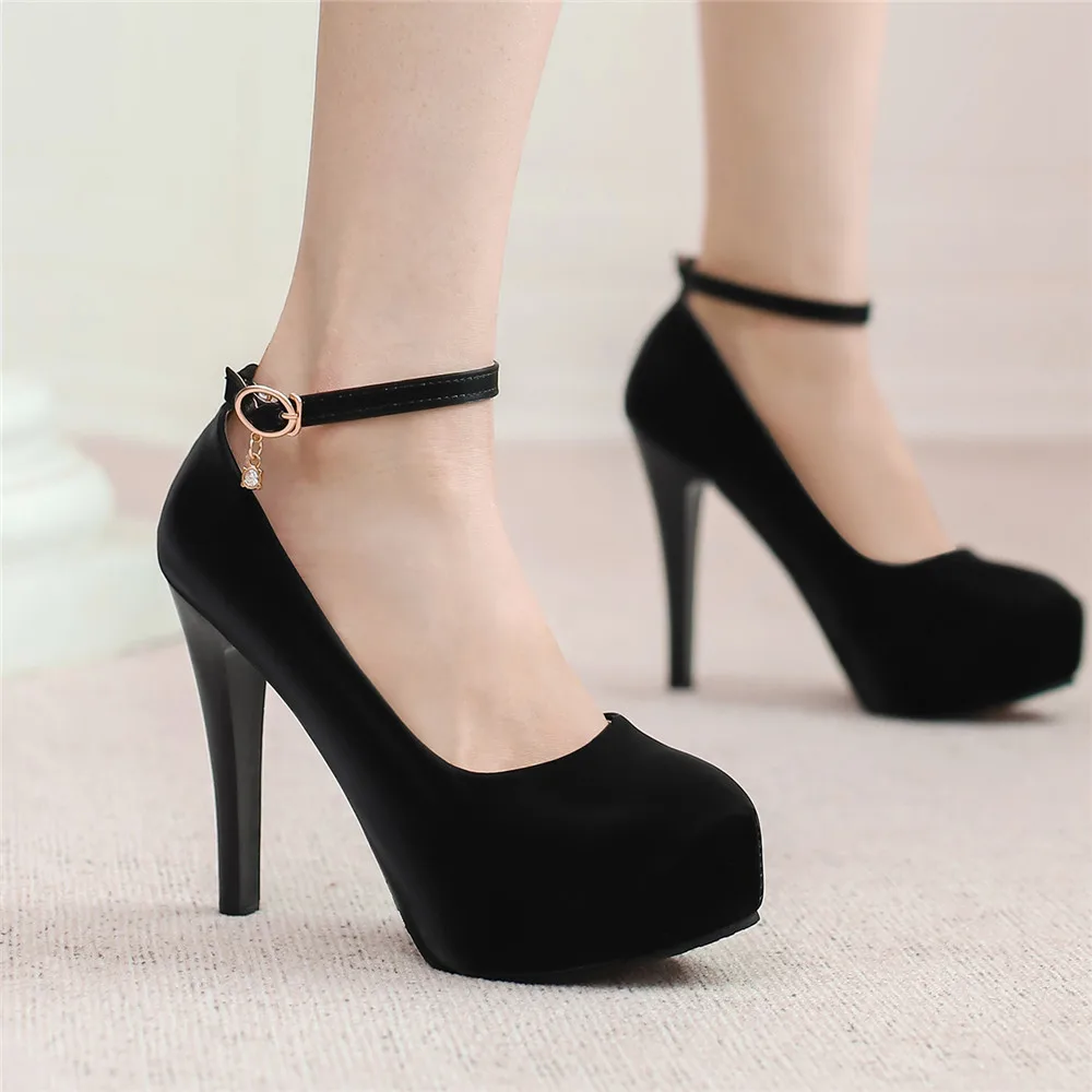 Spring Autumn Women Pumps Fashion Ladies High Heels 13CM High-heeled Platform Party Wedding Pumps Casual Thin Heels Shoes