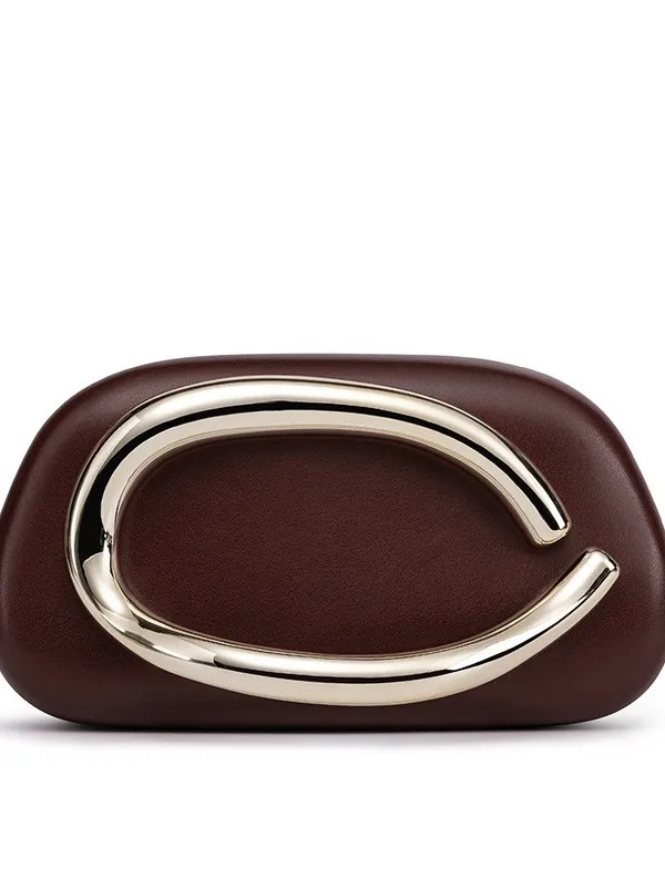 

2025 Новая модная вечерняя сумка-клатч, сумочка для ужина, универсальная сумка на одно плечо, стильный индивидуальный вечерний аксессуар