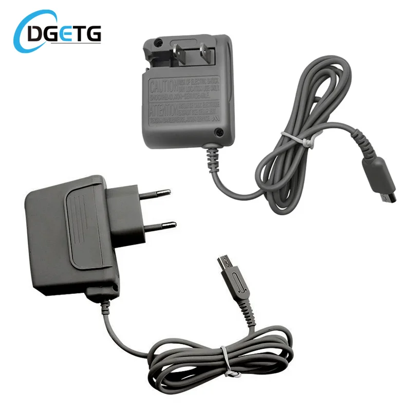 

AC 100-240V EU US Plug Home Wall Charger AC Power Adapter Travel Charger Charging Cable for Nintendo DSL NDS Lite NDSL