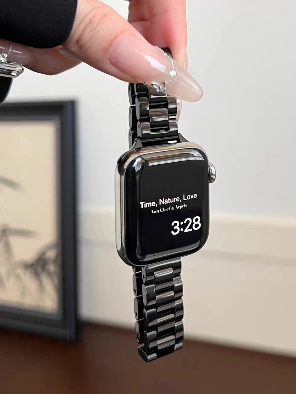 Fashion Bracelet stainless steel band for Apple Watch strap S11 10 9 8 7 6 5 4 3 2 1 Correa Women