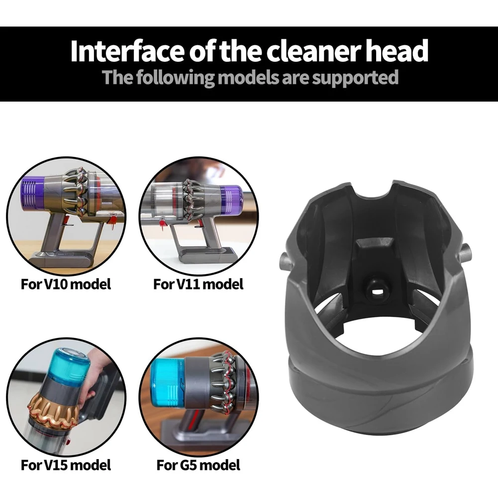 Cabezal de limpiador de alto par para aspiradora Dyson V10, V11, V15, 100W, bola en V, Conector de cabezal de limpiador de alto par