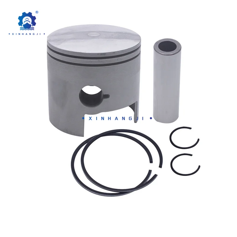 

688-11631-03 Piston Kit (Std) for Yamaha Outboard 2T 48/50/55/75/85HP 688-11631 696-11631-00 Diameter82MM Boat accessories