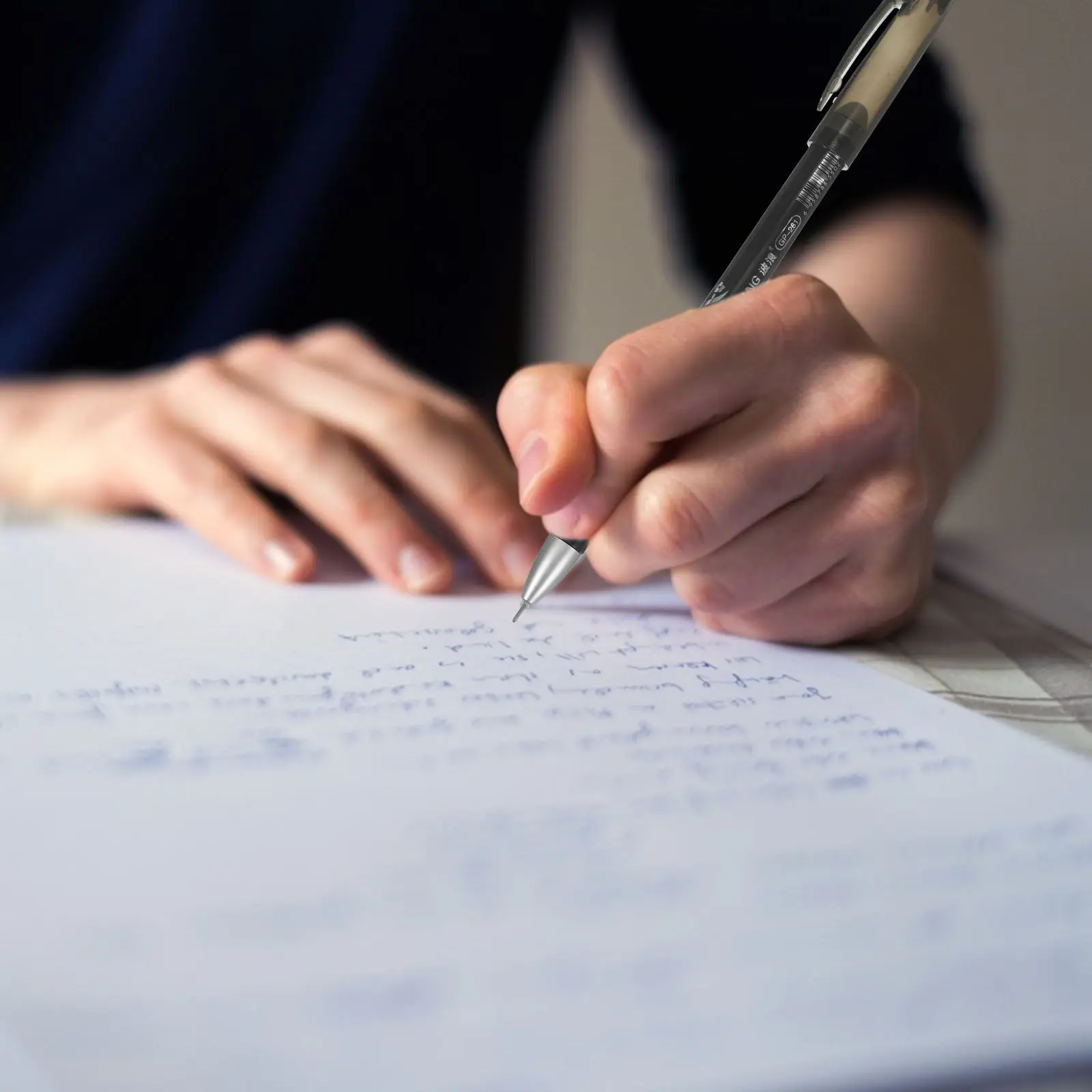 

Blue Erasable Pens 0.5mm Erasable Ink Pen Fine Dry Clean Erase No Residue for Students Teachers Kids Workers Note