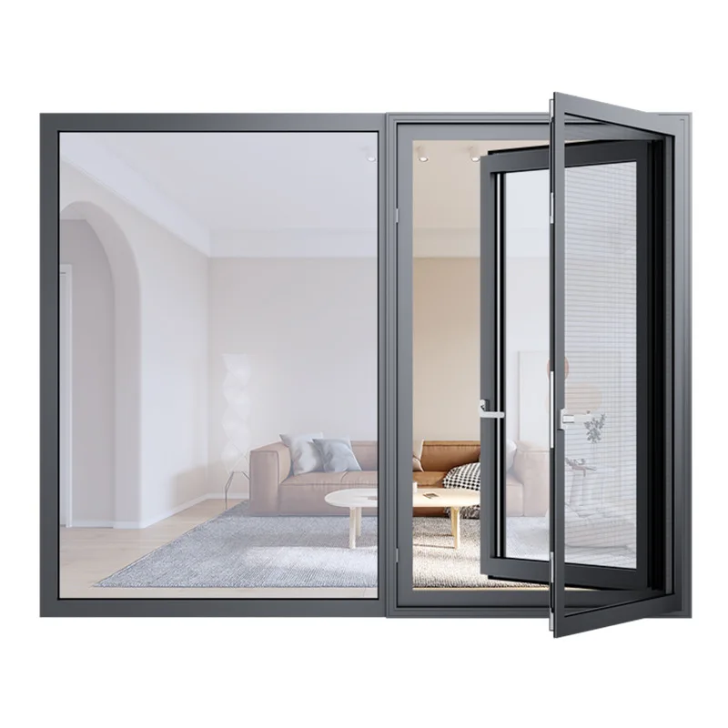 Cross-border whole house broken bridge aluminum doors and windows window sealing home improvement system window
