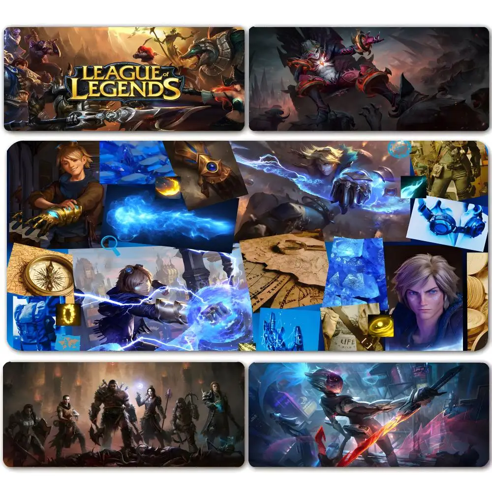 

Коврик для мыши Era of Legends MMORPG, большой игровой коврик для мыши с защитой от скольжения, утолщенный коврик для компьютерной клавиатуры и стола