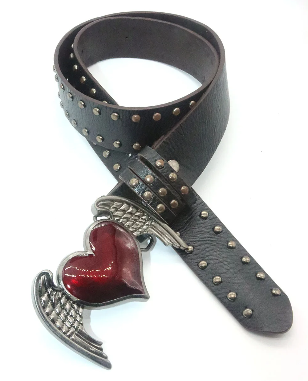 Gotico Y2K Donna Uomo Cinture Goth Ladies Cowboy Hip hop Punk Rivetto Scheletro Stampa Cintura Jeans Cintura