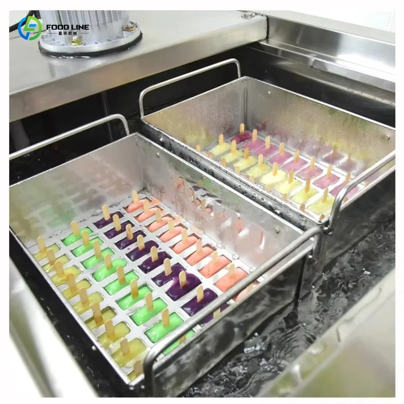 Customized Automatic Ice Lolly Machine Popsicle Maker Ice Popsicle Machine with High Quality