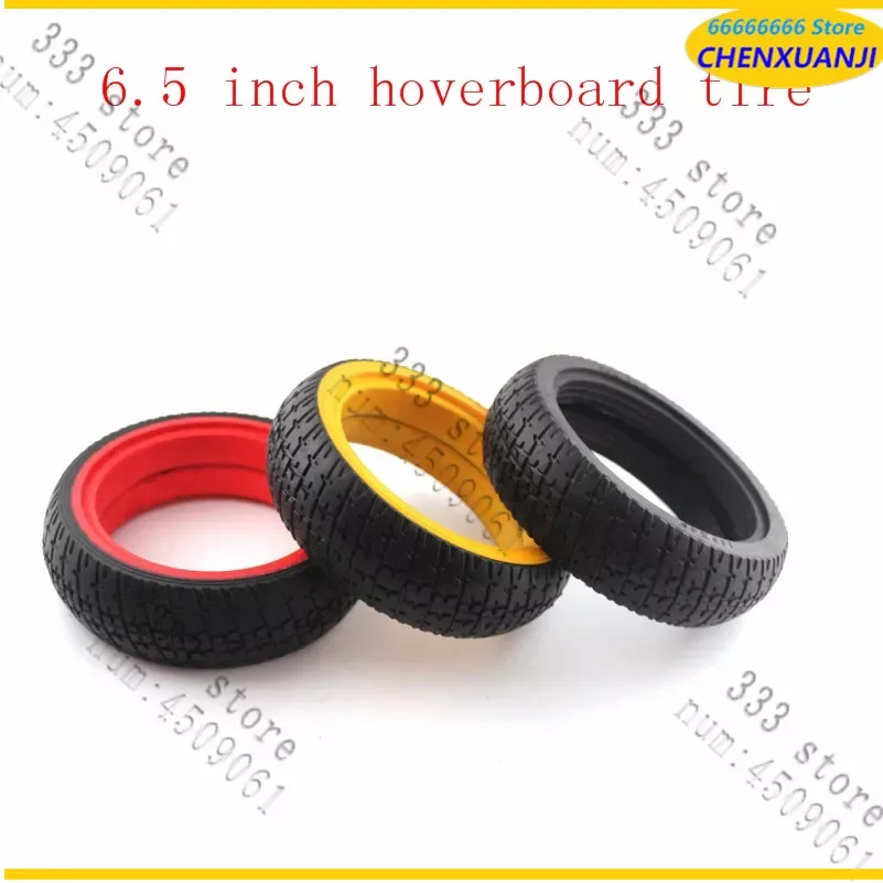 

Multiple color selectable 6.5 inch hoverboard tire for 6.5" Hoverboard Self Balancing Electric Scooter 6.5 inch Solid tyre