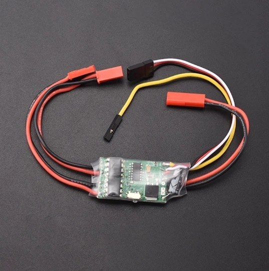 Diferencial eléctrico cepillado bidireccional de doble canal, tanque de barco pequeño, vehículo con orugas, 35-16 a 1, 2S/3S, batería de litio 5A