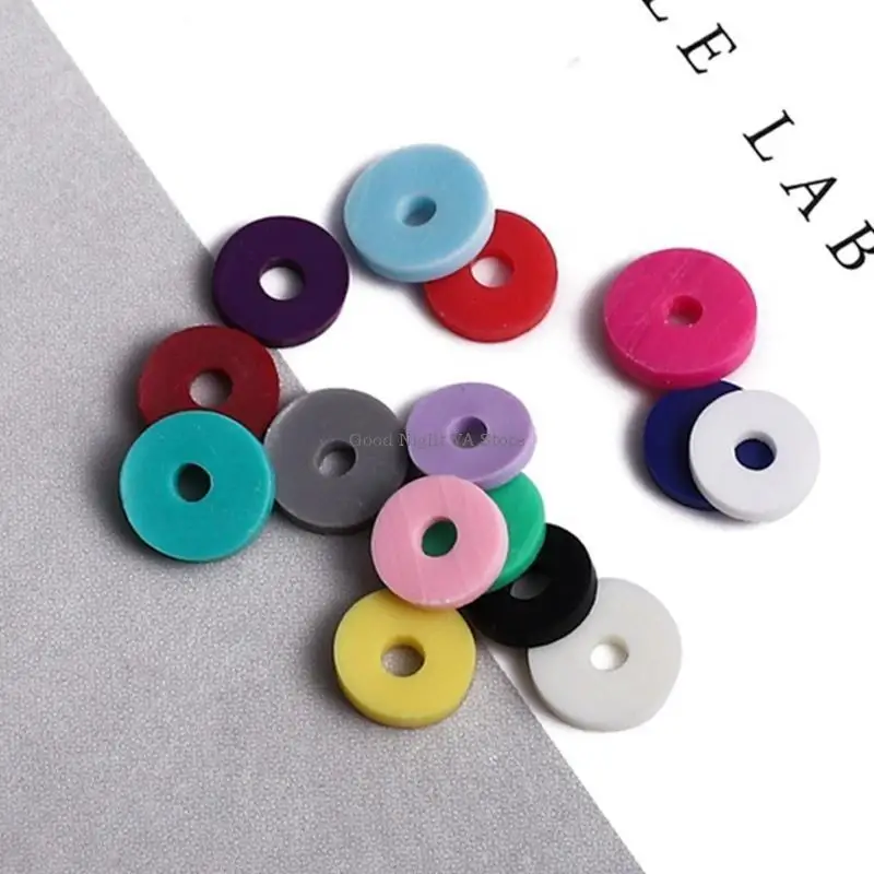 

Flat Round Spacer Beads Set for Jewelry Making Bracelets Necklace