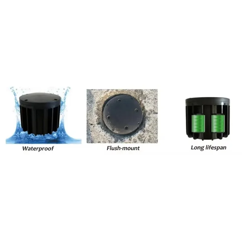 Rilevatore di veicoli magnetici wireless per sistema stradale intelligente/rilevamento di violazioni stradali nell'intersezione