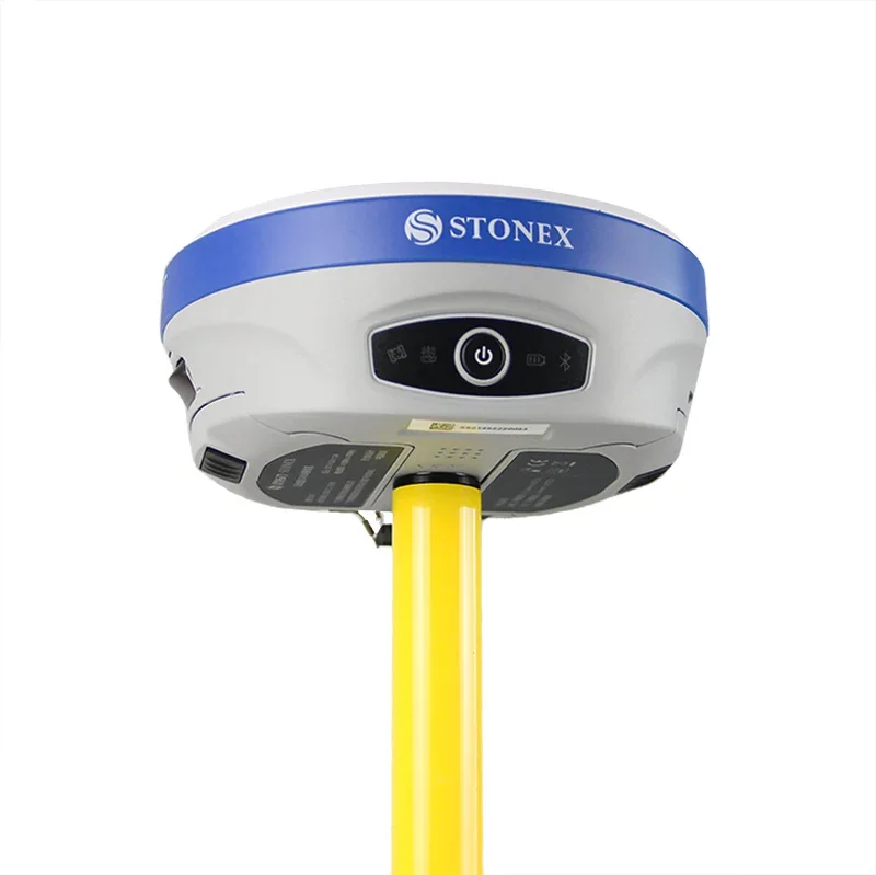 New RTK Stonex S900A/S9II Base and Rover Gps 1408 Channels, Built-in Radio with IMU Function, Removable Battery