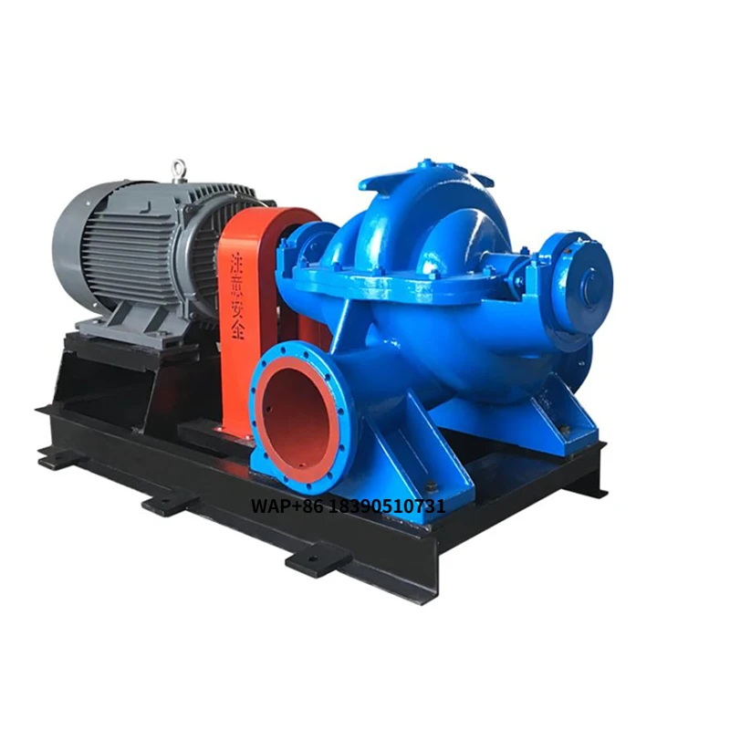 High Pressure 3 Inch 6 Inch Electric Motor Double Suction 200 Gpm 1000 Gpm Water Pump