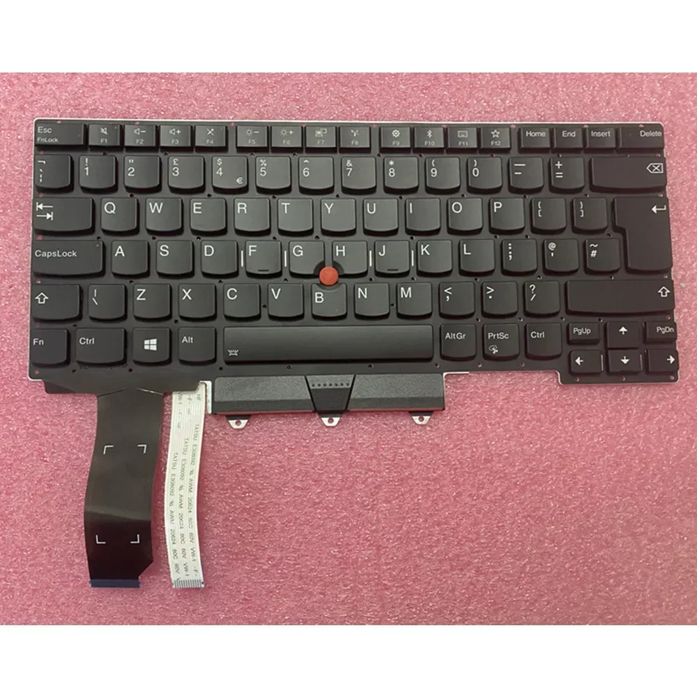 

New Original for Lenovo ThinkPad E14 R14 Gen 1 Backlit Keyboard UKE UK