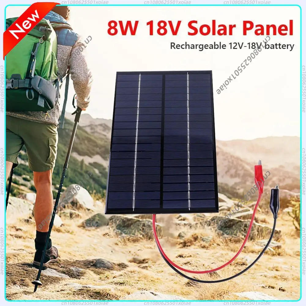 8W 18V Portable Sol…