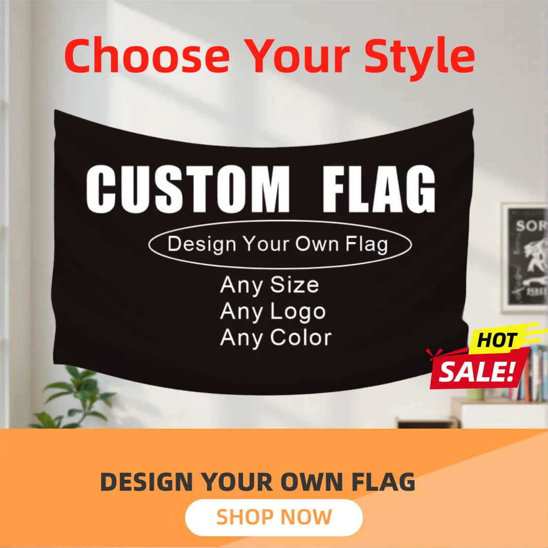 

Пользовательский праздничный флаг 100D из полиэстера 90x150 см/200*300 см/200x800 см персонализированный баннер для декора Рождества/Хэллоуина/День независимости